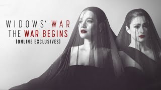 Widows’ War Media Conference The War Begins Online Exclusives [upl. by Anauqaj]