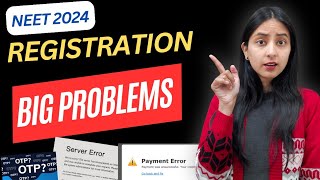 NEET 2024 Registration  Big Issues amp Errors🤯 neet neet2024 update [upl. by Adnalohs180]