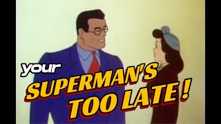 Supermans Too Late  Mark Thurau LYRIC VIDEO [upl. by Newberry10]