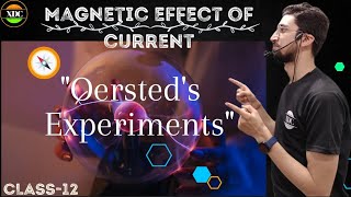 Oersteds Experiment  Class12th moving charge and magnetism Physics Chapter4  CBSEJEE Mains [upl. by Junko]