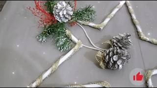 Easy diy Christmas star decoration  how to make Christmas star [upl. by Kendrah422]