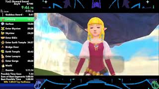 Skyward Sword Any Speedrun in 11020 [upl. by Gussie]