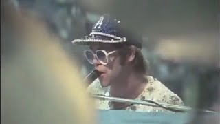 Elton John  Bennie and the jets live at Dodger stadium 1975 [upl. by Oelgnaed993]