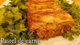 Como hacer pastel de carne [upl. by Nicko]