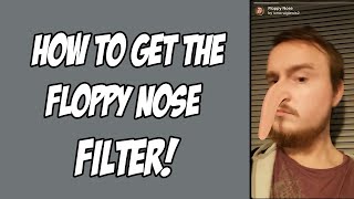 How To Get The Floppy Nose Instagram Filter EASY 📸 Instagram Tutorials [upl. by Honniball]