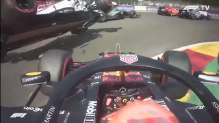 F1 Max Verstappen Onboard Crashes [upl. by Maxim530]