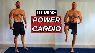 10 MINUTE INTENSE CARDIO WORKOUT  NO EQUIPMENT [upl. by Crawley86]