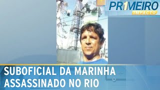 Suboficial da Marinha é morto com 4 tiros na cabeça no RJ  Primeiro Impacto 100524 [upl. by Kcirb405]