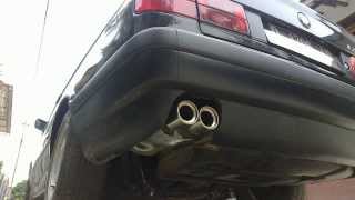 Bmw E34 530i sound [upl. by Harrat138]