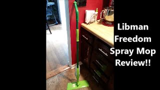 Libman Freedom Spray Mop Review [upl. by Brey]