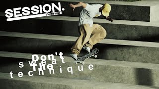 Dont Sweat The Technique  SESSION Skate Sim Realistic Skateboarding Edit 43 [upl. by Bunker]