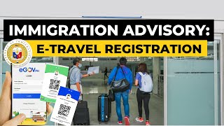 IMMIGRATION ADVISORY TRAVELERS STILL NEED TO REGISTER HERE  MODERNIZATION PROJECTS [upl. by Eirrak]