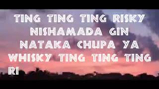 TIPSY GEE RISKYTING TING LYRICS [upl. by Upshaw]