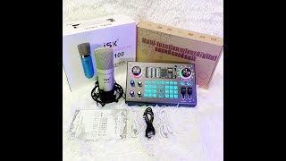 Unboxing Sound Card C100  Mini Store Electronics [upl. by Erimahs349]