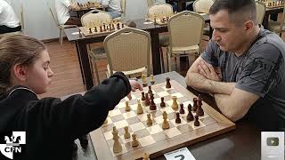 Pinkamena 1761 vs A Minasyan 1760 Chess Fight Night CFN Blitz [upl. by Paderna]