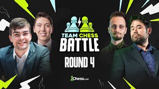 Team Chess Battle 2024 Quarterfinal 4  Hikaru amp GothamChess vs Chessbrah Eric Hansen amp Van Foreest [upl. by Trilley]