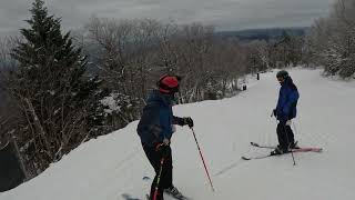 Killington Jan 2024 Trip  Saturday  Hegde POV  GX010976 [upl. by Atsillak]