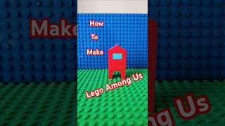 How to make Among Us in Lego amongus lego [upl. by Ddot]