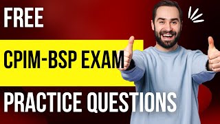 CPIM BSP Exam Free Practice Questions Part 2 [upl. by Ycat]