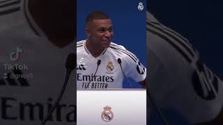 Mbappe 1 2 3 hala Madrid football mbappe halamadrid [upl. by Eignav]