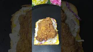 KFC Style Mighty Chicken Sandwich 🥪 ytshorts cooking sandwich [upl. by Mairhpe]