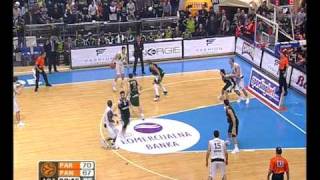 Novica Velickovic Partizan 8273 PAO [upl. by Atilegna]