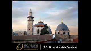 Laudate Dominum GO Pitoni  Jerusalem Oratorio Chamber Choir [upl. by Aneeled]