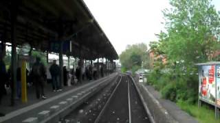 Führerstandsmitfahrt SBahn Berlin Treptower Park  Tempelhof [upl. by Assil644]