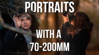 Portraits with a Telephoto Lens 70200mm  Tutorial Tuesday [upl. by Fairlie553]