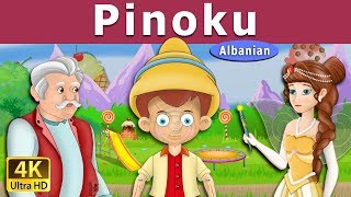 Pinoku  Pinocchio in Albanian  AlbanianFairyTales [upl. by Reta611]