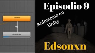 Animacion Slenderman  Tutorial juego tipo Slenderman Episodio 9 [upl. by Ididn]