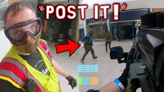 Airsoft Cheaters Exposed In Abandoned Mall Ref Says quotPOST ITquot [upl. by Eckardt]