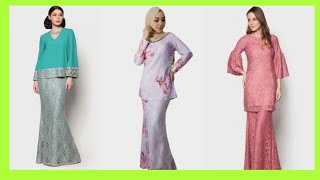 25 Baju Kurung Moden 2021 [upl. by Ciapha721]