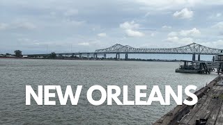 Quick family trip to New Orleans Beignets and streetcar rides [upl. by Friederike]