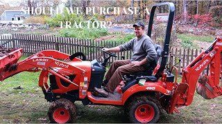 DEBT FREE LIVING Do we need a tractor on the homestead [upl. by Manus]