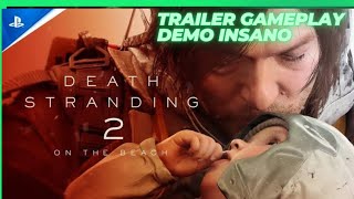 Death stranding 2 Trailer Gameplay Demo Insano [upl. by Nalyak]