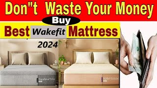 Wakefit Orthopedic Memory Foam Mattress VS Wakefit Ergotech Ecolatex Classic Mattress [upl. by Anairotciv]