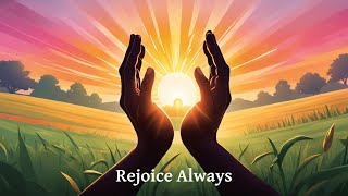 Rejoice always and pray without ceasing  1 Thessalonians 51617 [upl. by Oicul20]