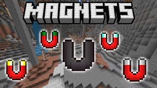 Simples Magnets MCPE Bedrock Edition Free Addon [upl. by Avert]