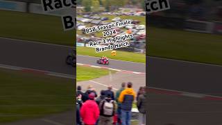 What A Race 🤯 BSB Season Finale 2024  Race 3 at Brands Hatch britishsuperbikes [upl. by Alael48]