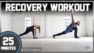 25 Minute Full Body Recovery Workout Stretching  Mobility  Low Impact [upl. by Reichel]