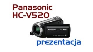 Panasonic HCV520  prezentacja mojej nowej kamery Full HD [upl. by Asel]