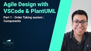 PlantUML with VS Code  creating a Components Diagram Part 1 [upl. by Nowaj815]