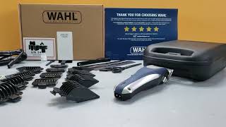 WAHL Professional Hair Clipper kit with Lithium Ion Pro Rechargeable cordless and cord [upl. by Treblig]