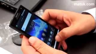 Unboxing Xperia S de Sony Mobile [upl. by Wurtz]