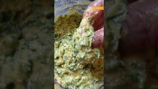 Traditional Gujarati methi na gota recipe Easy and delicious recipe gota gujaratifood shorts [upl. by Thorin361]