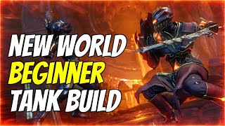 🛡 Almost Immortal Beginner Tank Build  New World [upl. by Philana]