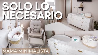 👶CUARTO COMPARTIDO con un bebé de 03 meses 🍼 Necesitas SOLO ESTAS COSAS [upl. by Hannasus]