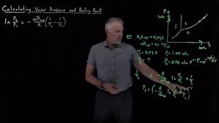 Calculating Vapor Pressure and Boiling Point [upl. by Erikson107]