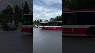 shorts TTC 1263 turning onto Birchmount Road from Sheppard Avenue East [upl. by Pretrice]